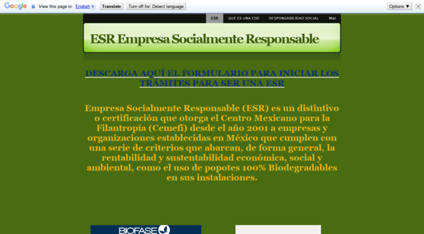 empresasocialmenteresponsable.com