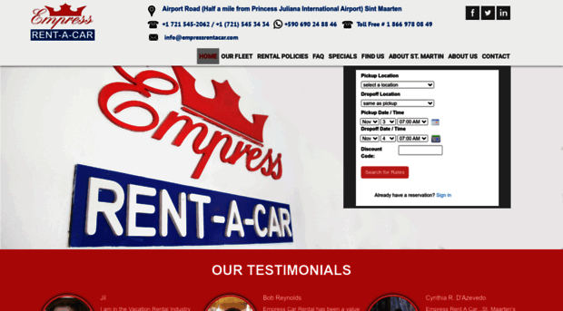 empressrentacar.com