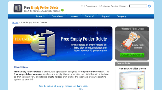 emptyfolderdelete.com