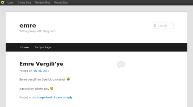 emre.blog.com