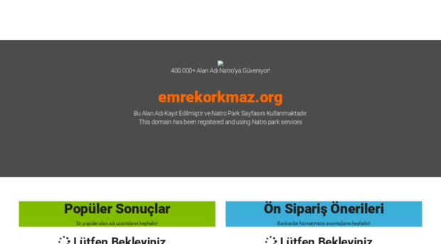 emrekorkmaz.org