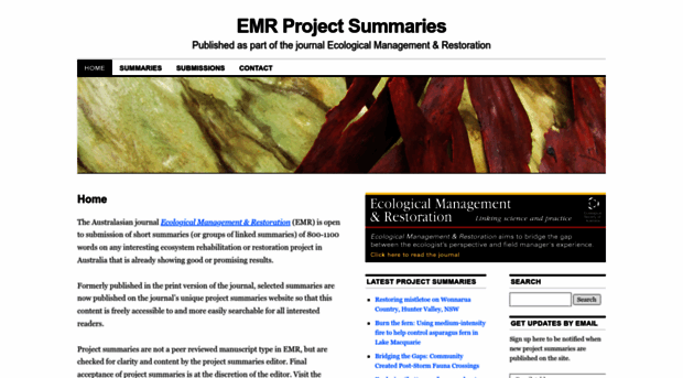 emrprojectsummaries.org