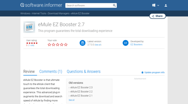 emule-ez-booster.software.informer.com