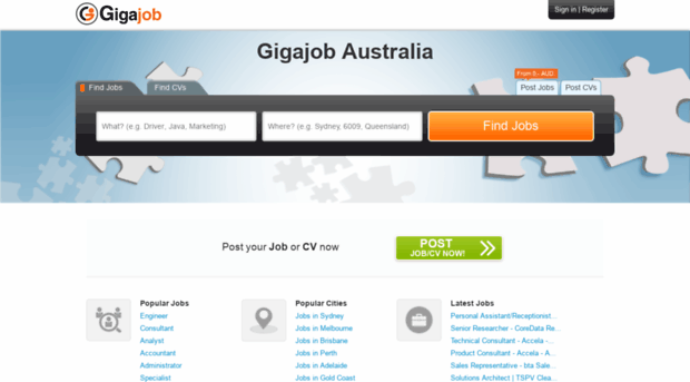 en-au.gigajob.com