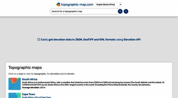 en-za.topographic-map.com