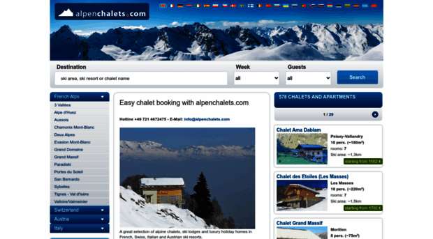 en.alpenchaletsbookings.com