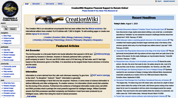 en.creationwiki.org
