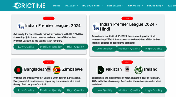 en.crictime Live Cricket Streaming India En Crictime