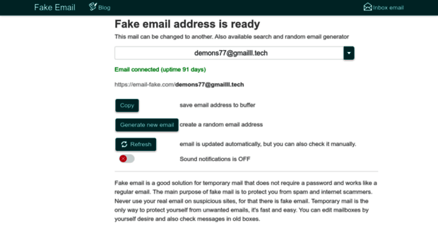 en.email-fake.com