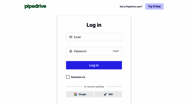 encased.pipedrive.com - Log in - Encased Pipedrive
