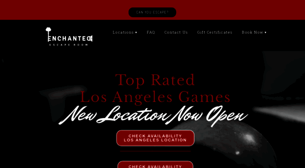 enchantedescaperoom.com