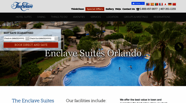 enclavesuites.com