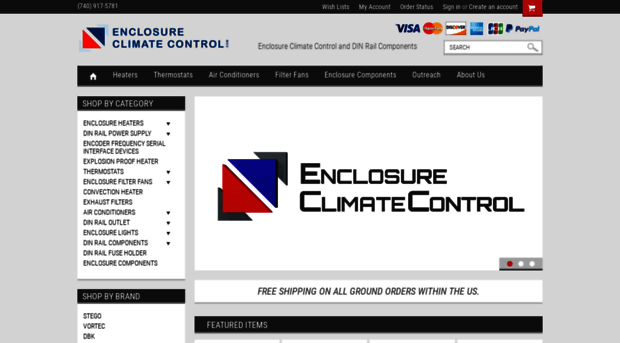 enclosureclimatecontrol.com