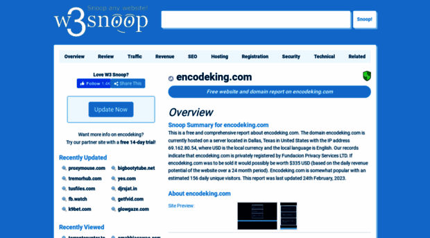 encodeking.com.w3snoop.com