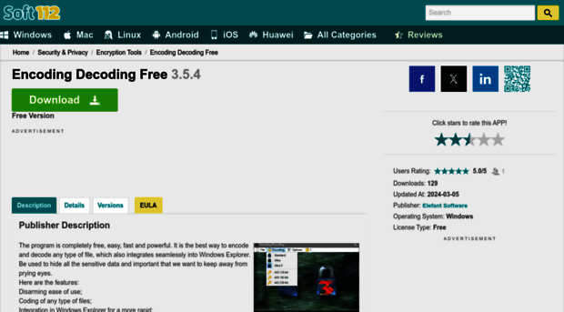 encoding-decoding-free.soft112.com