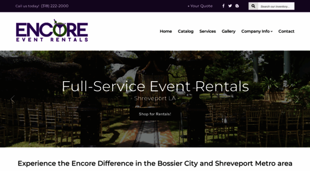 encoreeventrentals.com