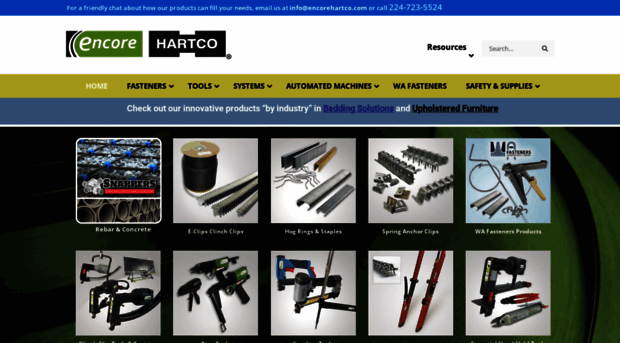 encorefasteners.com