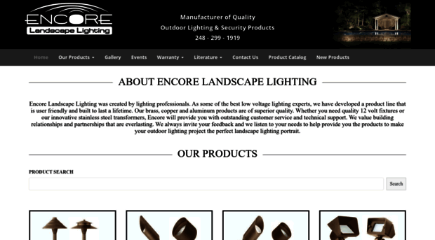 encorelandscapelighting.com