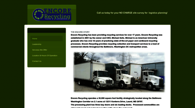 encorerecycling.com