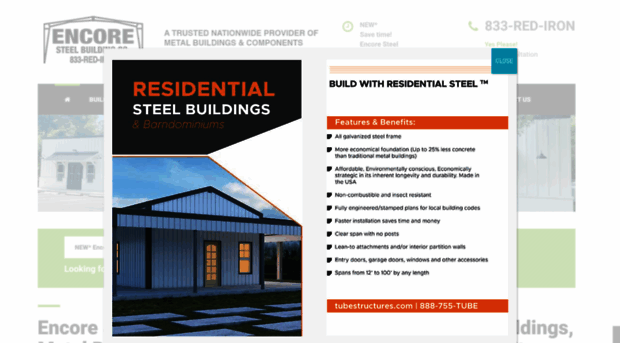 encoresteelbuildings.com