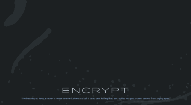 encrypt.io