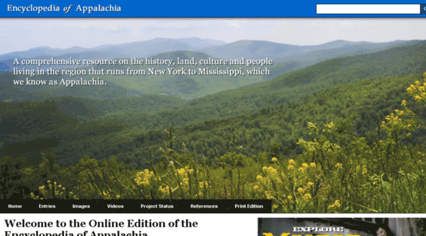 encyclopediaofappalachia.com