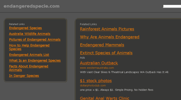 endangeredspecie.com