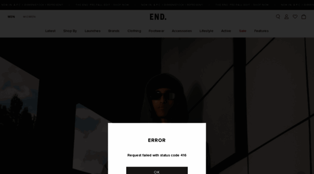 endclothing.com