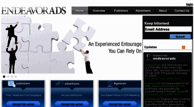 endeavorads.com