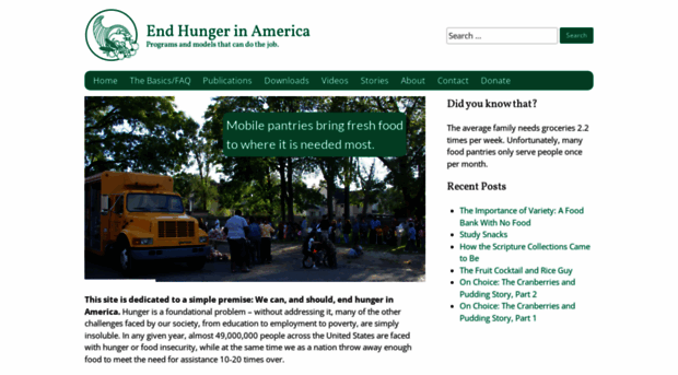 endhungerinamerica.org