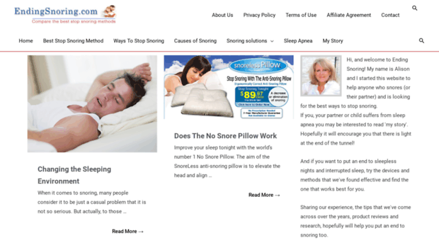 endingsnoring.com