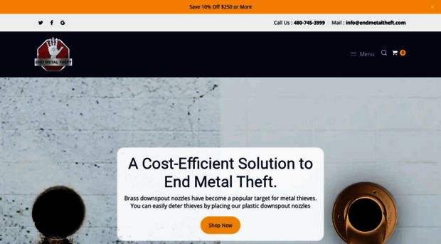 endmetaltheft.com