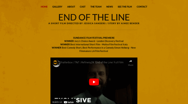 endofthelineshortfilm.com