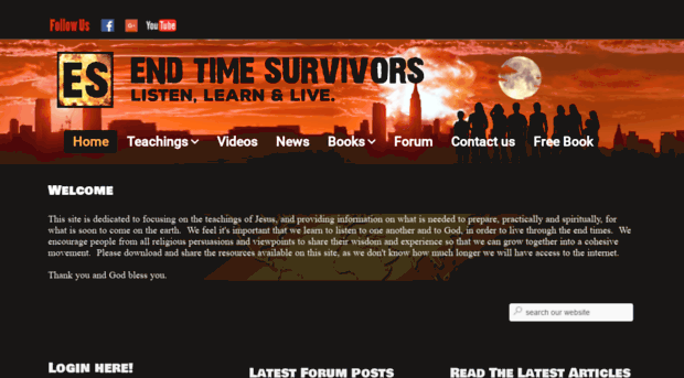 endtimesurvivors.com