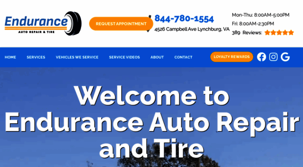 enduranceautorepair.com