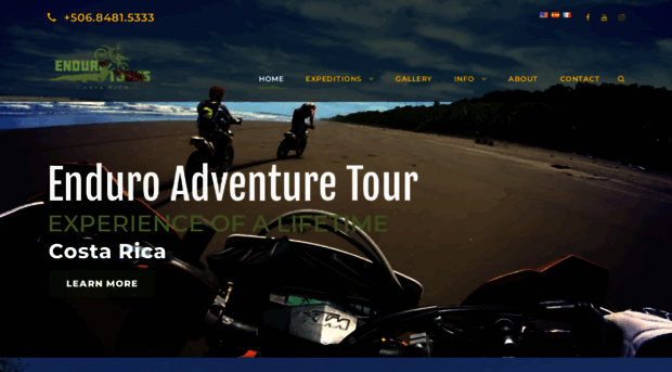 endurotourcostarica.com