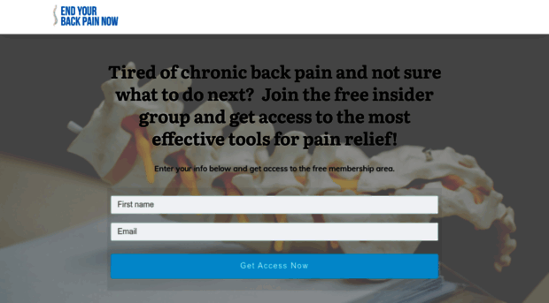 endyourbackpainnow.com