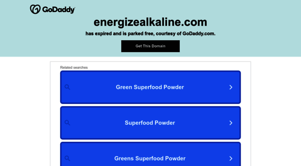 energizealkaline.com
