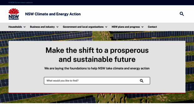 Energysaver nsw gov au Homepage NSW Climate And Ene Energy 