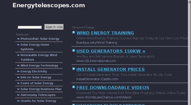 energytelescopes.com