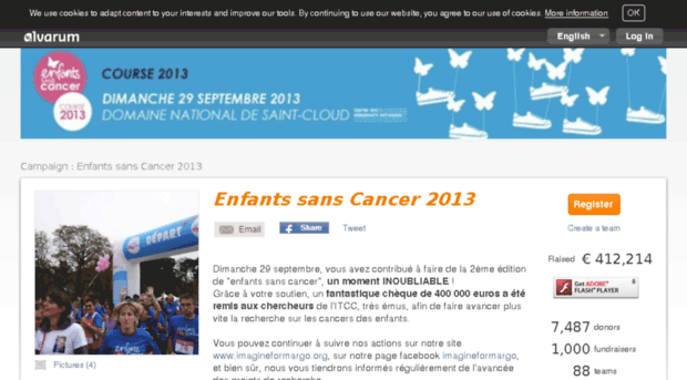 enfantssanscancer2013.alvarum.net