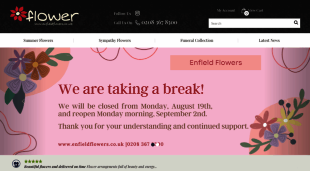 enfieldflowers.co.uk