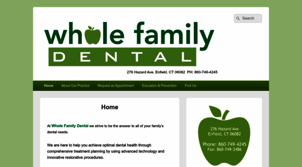 enfieldwholefamilydental.com