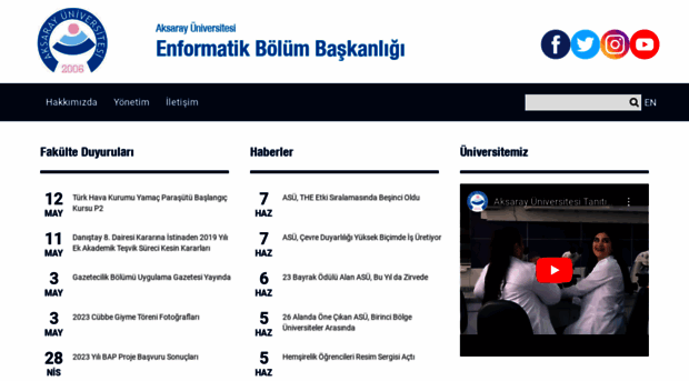 enformatik.aksaray.edu.tr