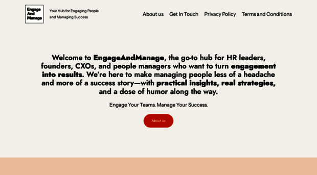 engageandmanage.com