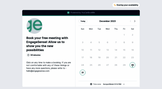 engagesense.youcanbook.me