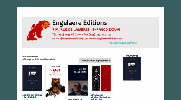 engelaere-editions.com