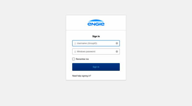 Sign In - ENGIE Okta Emea