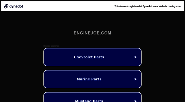 enginejoe.com