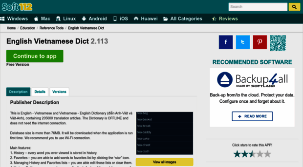 english-vietnamese-dict-free.soft112.com